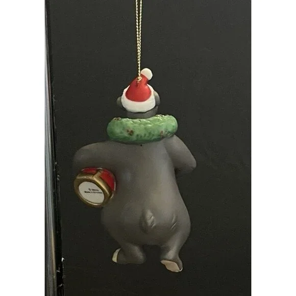 Disney Character Porcelain Treasures Grolier Baloo Jungle Book Hanging Ornament - Picture 3 of 12